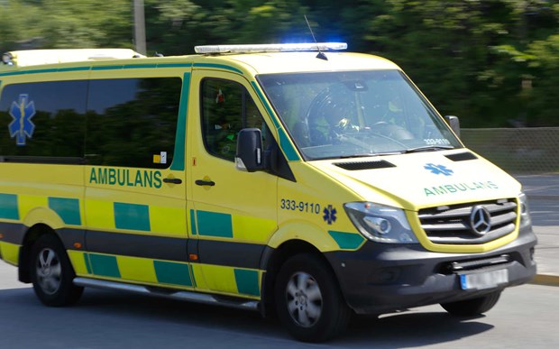 Dödsolycka på riksväg 24