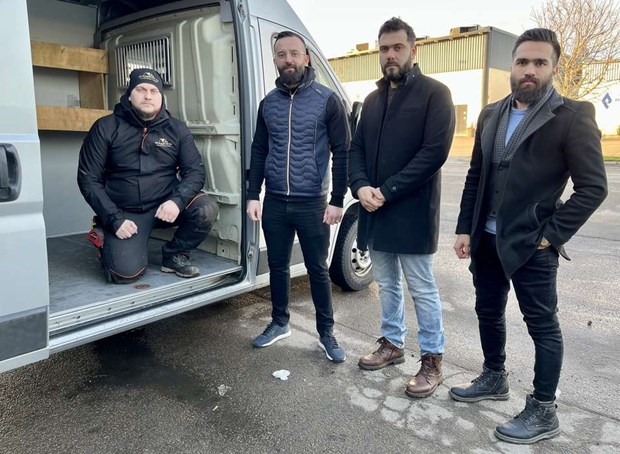 Företagare startade insamling till jordbävningsoffer