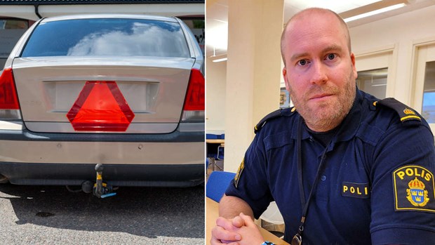 A-traktor gick i 200 – blåste om polisen 