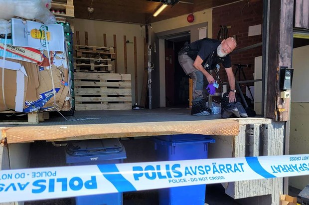 Kassask�p tjuvbyte vid Systembolagskuppen
