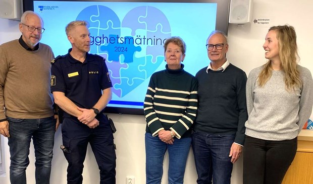 Lite mer otryggt i norr � men stort f�rtroende f�r polisen 