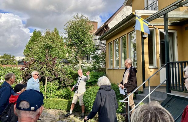 Historiska vandringar på innergårdar i Laholm