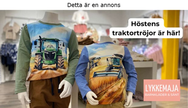 Traktortröjorna är tillbaka i Laholm!