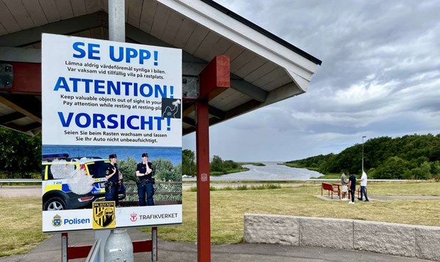 Män gripna för dieselstöld i Laholm