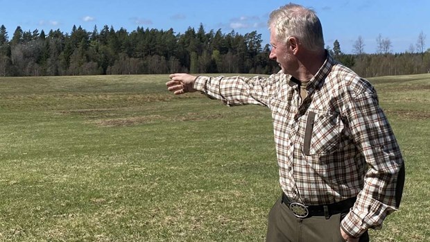 Chocken i byn: Fick veta om solparken via tidningen