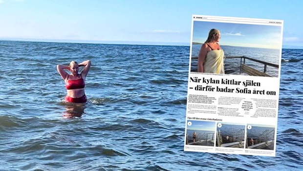 �ver 10 grader � d� �r den riktiga bads�songen slut