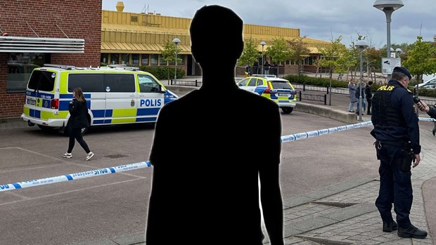 Knivattacken i Veinge: En elev h�ktad
