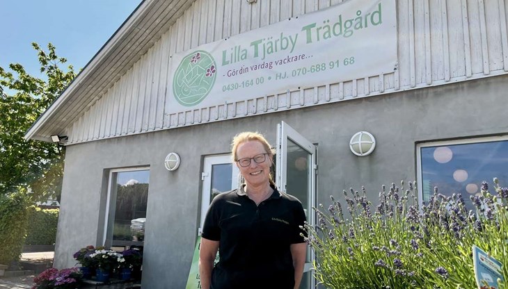 Förra gången var det lite förhastat att sälja, det är det inte nu. Menar Christina Johansson på Lilla Tjärby Trädgård. Foto: Johan Jönsson