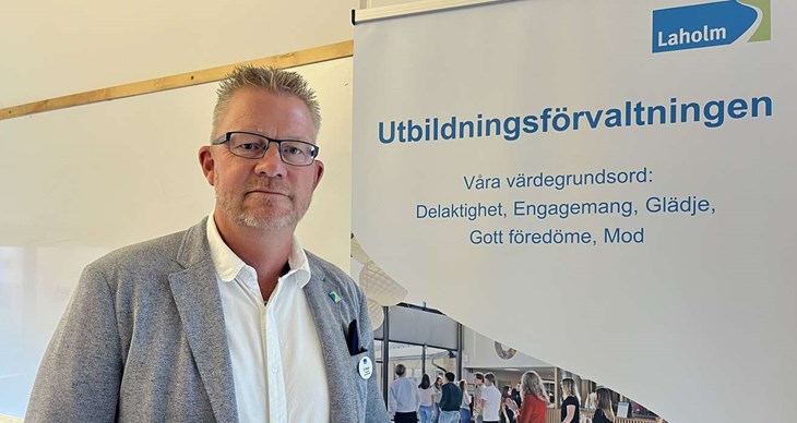 Ulf Nilsson är utbildningschef i Laholms kommun. Foto: Johan Jönsson