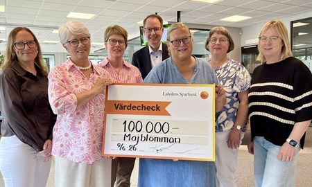 Barnens insats gav rekordresultat för Majblomman