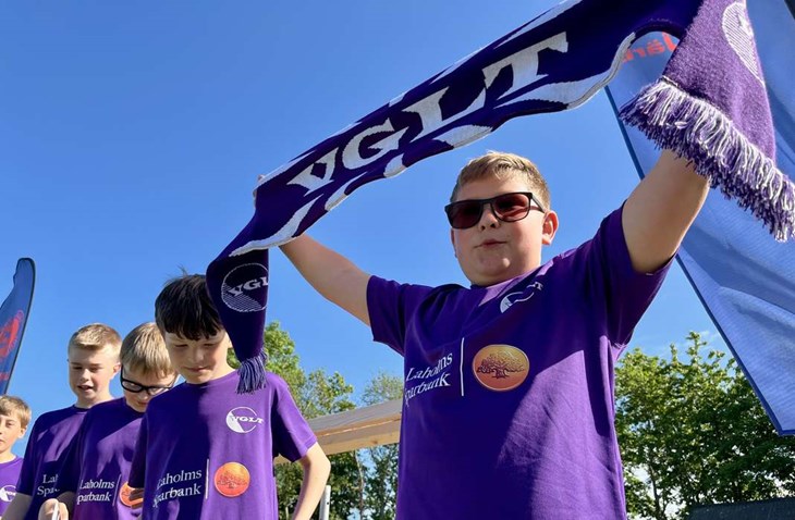 Heja VGLT! Foto: Johan Jönsson