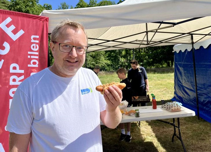 Fritidsledare Patrik Ekström ligger bakom initiativet. Foto: Johan Jönsson/Arkiv