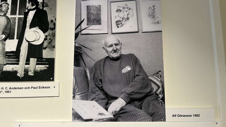 Nestorn Alf Göransson missade bara ett Lagaholmsspel, 1940, då han blev inkallad. Foto: Johan Jönsson