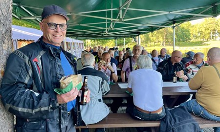 Motorcyklarna är ursäkten – gemenskapen är målet