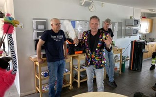 De har jobbat ihop i femtio år - på samma företag