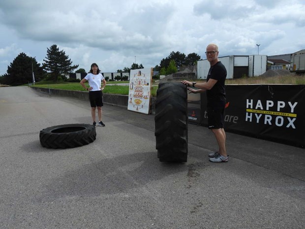 Hybridlopp till stranden innan Sandstock Hybridlopp till stranden innan Sandstock