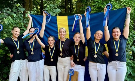 SM-silver till Caprifolen – starka prestationer i Flyinge