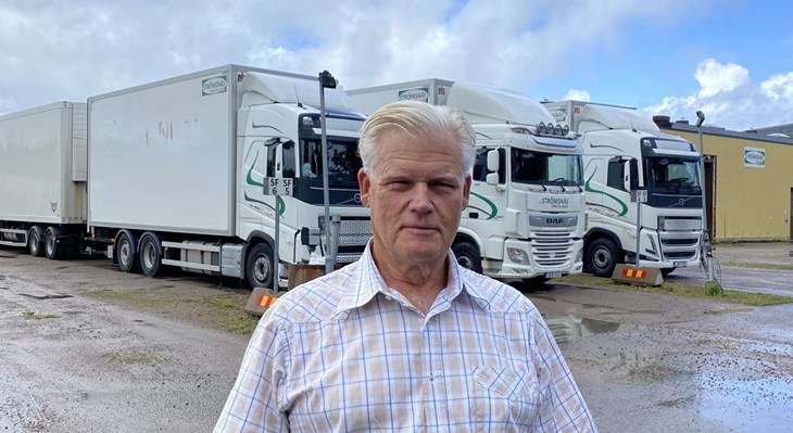 Strömsnäsbruks läge, precis intill E4 och med närhet till större vägar öster- och västerut, skapar bra förutsättningar för ett logistikcenter menar Magnus Modalen. Foto: Carina Nilsson