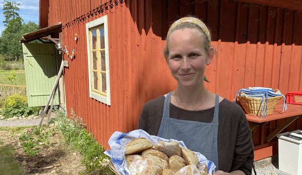 Gamla uthuset blev bageri – nu öppnar de sommarcafé Gamla uthuset blev bageri – nu öppnar de sommarcafé