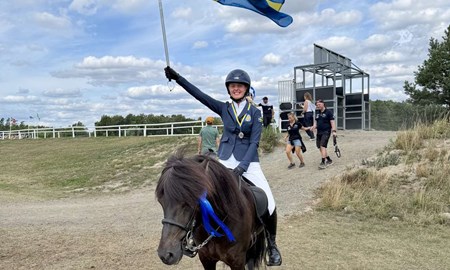 Tre silver på NM och Michelle har bara börjat