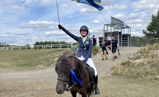 Tre silver på NM och Michelle har bara börjat Tre silver på NM och Michelle har bara börjat
