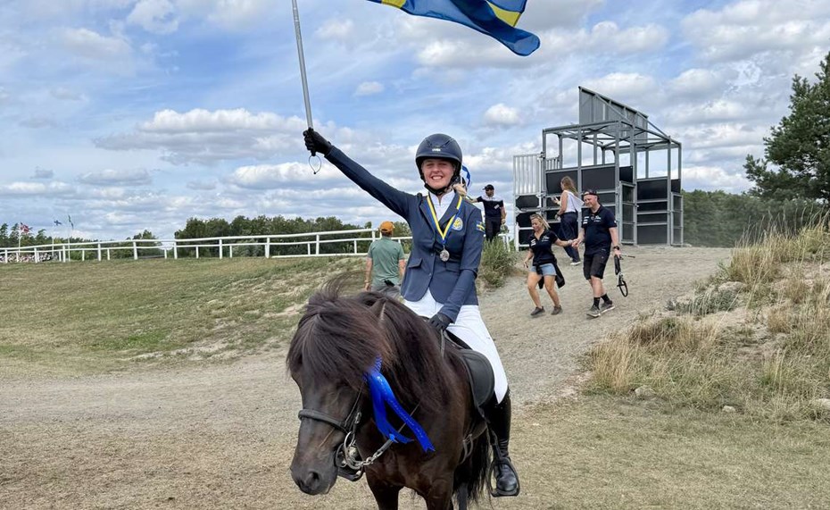 Tre silver på NM och Michelle har bara börjat