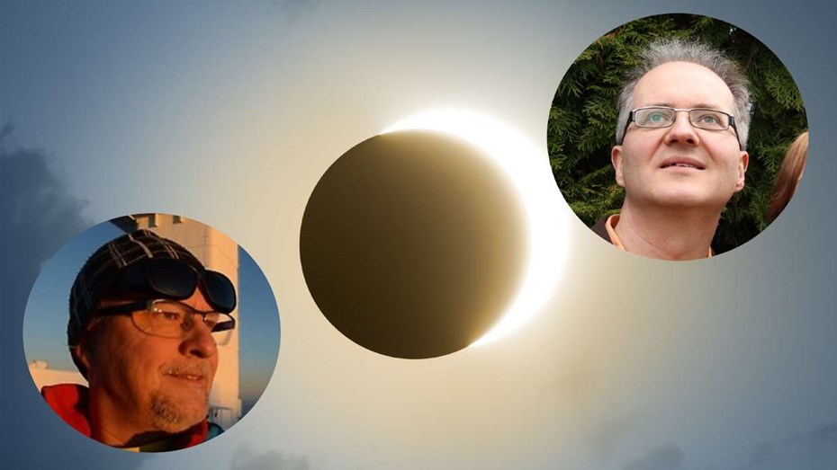 En kväll på stranden – perfekt läge att se solförmörkelsen 