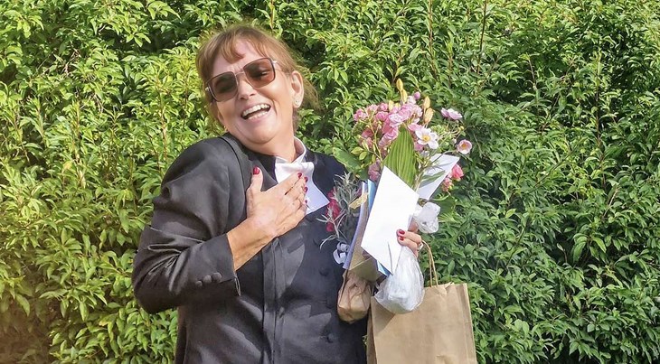 Anette Silfwerapel är tacksam över tiden i Höks pastorat och ser fram emot att lämna för drömtjänsten i Frankrike. Foto: Mikaela Jacobsson