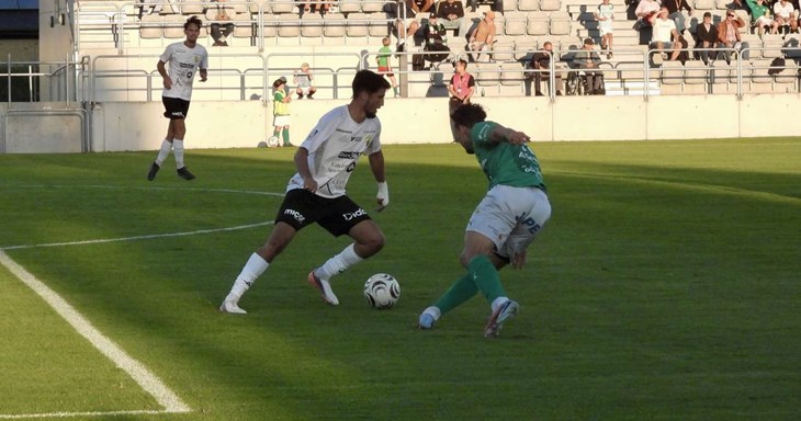 Edmond Berisha fick pris som bäste LFK:are. Han är avstängd i nästa match efter ett billigt gult kort. Foto: Johan Jönsson
