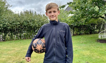 Liam, 13, har blivit ett TikTok-fenomen