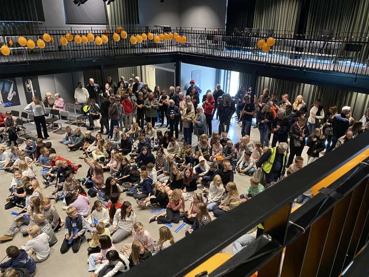 Förra årets blockflöjtskonsert gjorde succé i Musikhuset. Foto: Arkiv