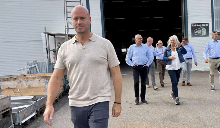 Glenn Lempert-Sjö trivs väl med sitt arbete och planerar att jobba kvar på obestämd framtid. Foto: Johan Jönsson