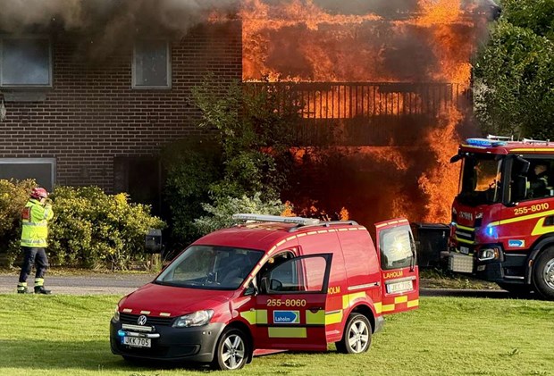 Brottsundersökningen nedlagd efter ödehusbranden Brottsundersökningen nedlagd efter ödehusbranden