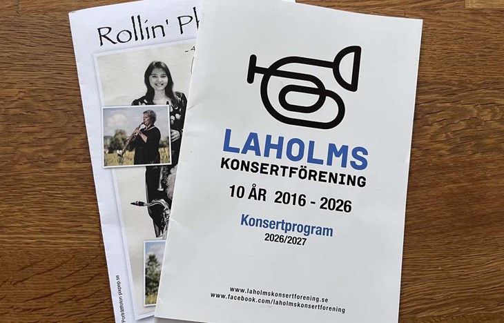 Laholms Konsertförening fyller tio år. Foto: Johan Jönsson