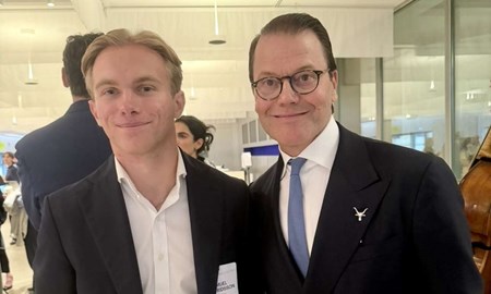 Samuel bjöds in av Prins Daniel: