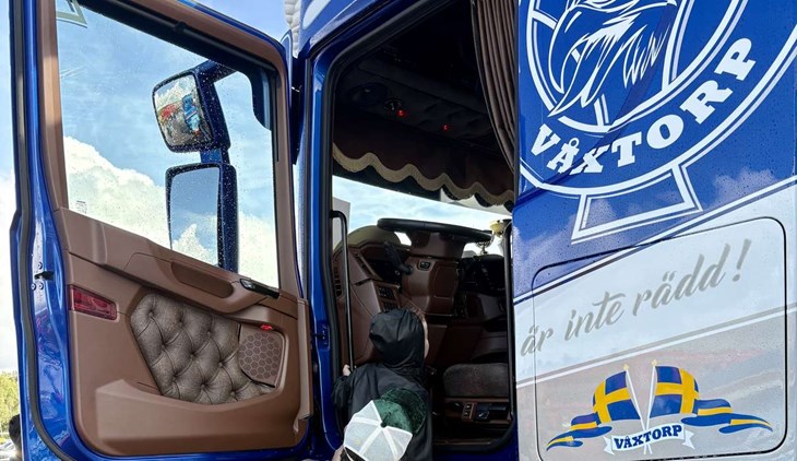 Interiören går inte heller av för hackor. Foto: Privat