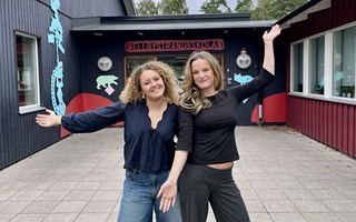 Eleverna Matilda och Ellen startar barnkör i Mellbystrand
