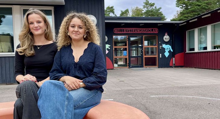 Ellen Alexandersson och Matilda Masuku Svensson startar en barnkör i Mellbystrand. Foto: Johan Jönsson