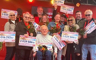 Glädjeyra och miljonregn över glada vinnare