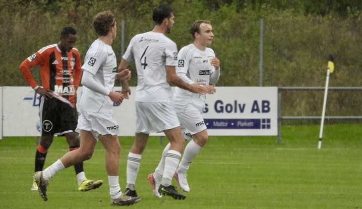 Måns Andersson gjorde LFK:s båda mål. Foto: Johan Jönsson