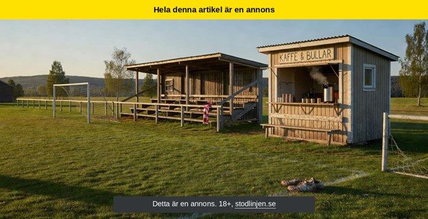 Örelids IP: så byggs stämningen inför LFK:s hemmamatcher Örelids IP: så byggs stämningen inför LFK:s hemmamatcher