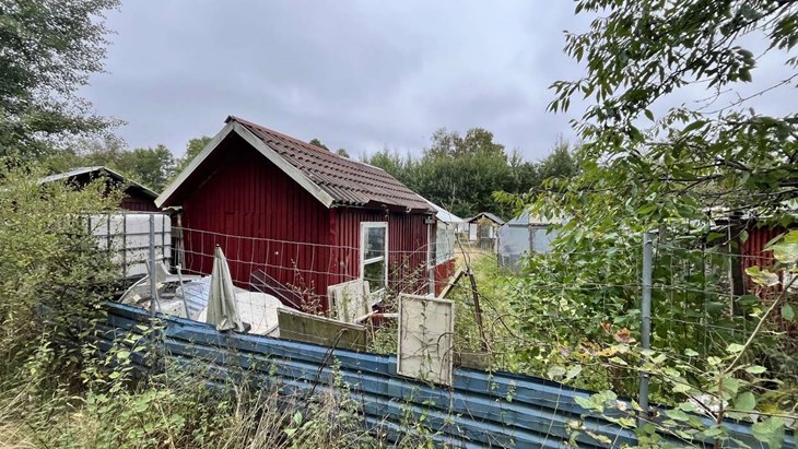 Området har förfallit och beskrivs som vanvårdat. Foto: Per Brolléus
