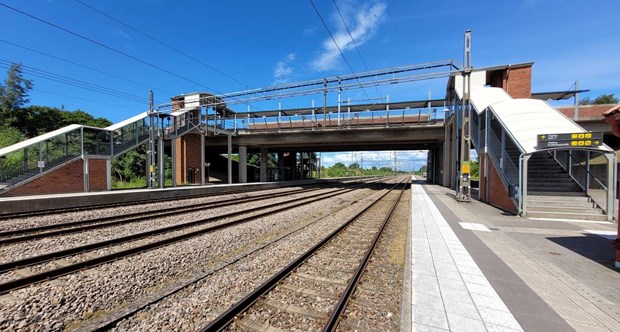 Tågvärd skadad – knuffades av perrongen