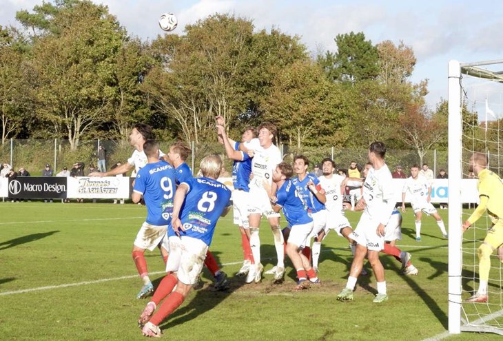 Resultatlös LFK-hörna. Foto: Johan Jönsson