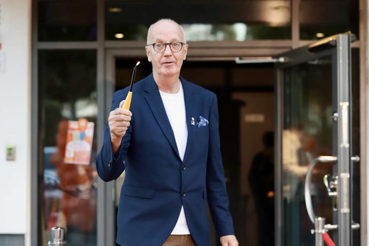 Tord "Tosse" Gustafsson är fortfarande engagerad i insamlingen till Världens barn i Markaryd. Foto: Erika Nilsson