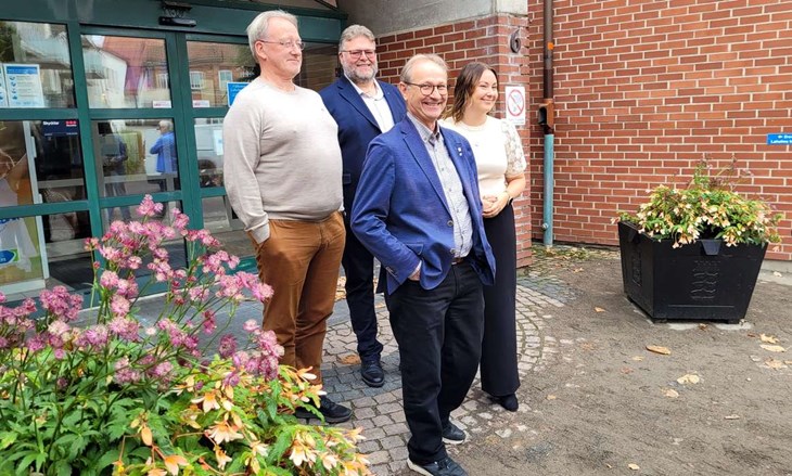 Ove Bengtsson och Centerpartiet drog det längsta strået i förhandlingarna. Även de fyra kommande åren får 63-åringen ansvaret att leda Laholms kommun med Nellie Thorén (S) som vapendragare och vice ordförande i kommunstyrelsen. Foto: Rickard Gustafsson