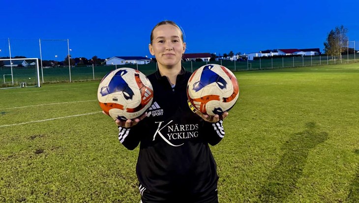 Skyttedrottningen Maja Ljungberg leder skytteligan överlägset. Foto: Johan Jönsson