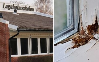 Mögel upptäckt på Lagaholmsskolan