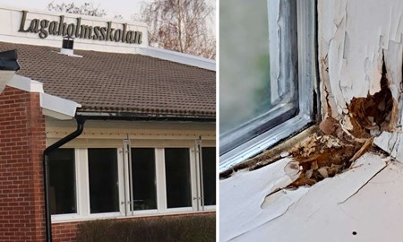 Mögel upptäckt på Lagaholmsskolan