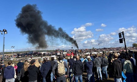 Total succé för pullingfesten